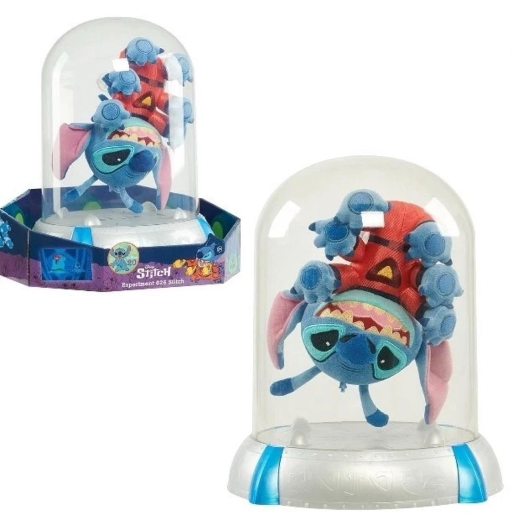 Disney Stitch Experiment 626 Plush in Dome Collectible by Just Play - BRAND NEW
